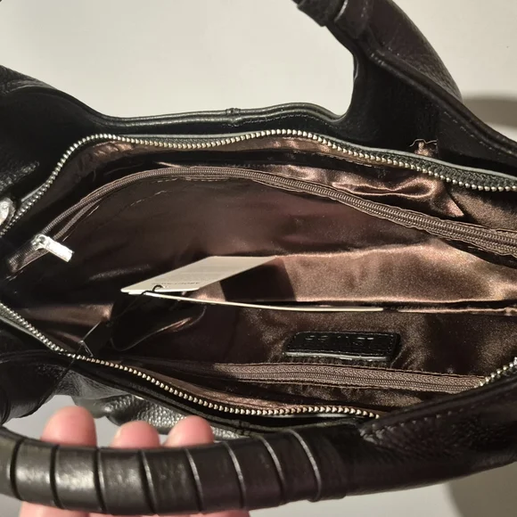 Iswee Leather handbag crossbody - Picture 9 of 10